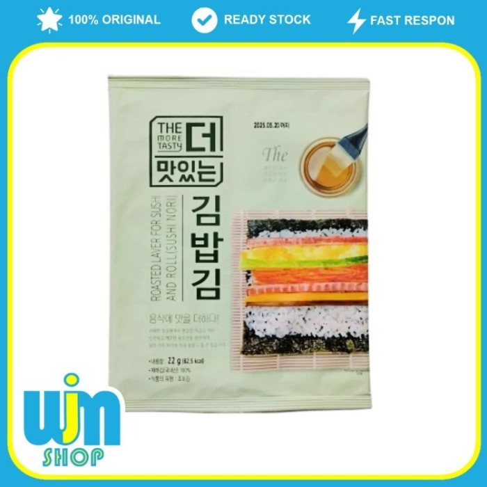 

Rumput Laut Nori Sushi 10 Lembar The More Tasty