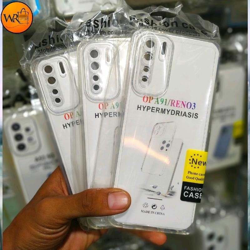 Case Oppoo A91 Reno 3 Silikon Transparan With UV Finishing TPU
