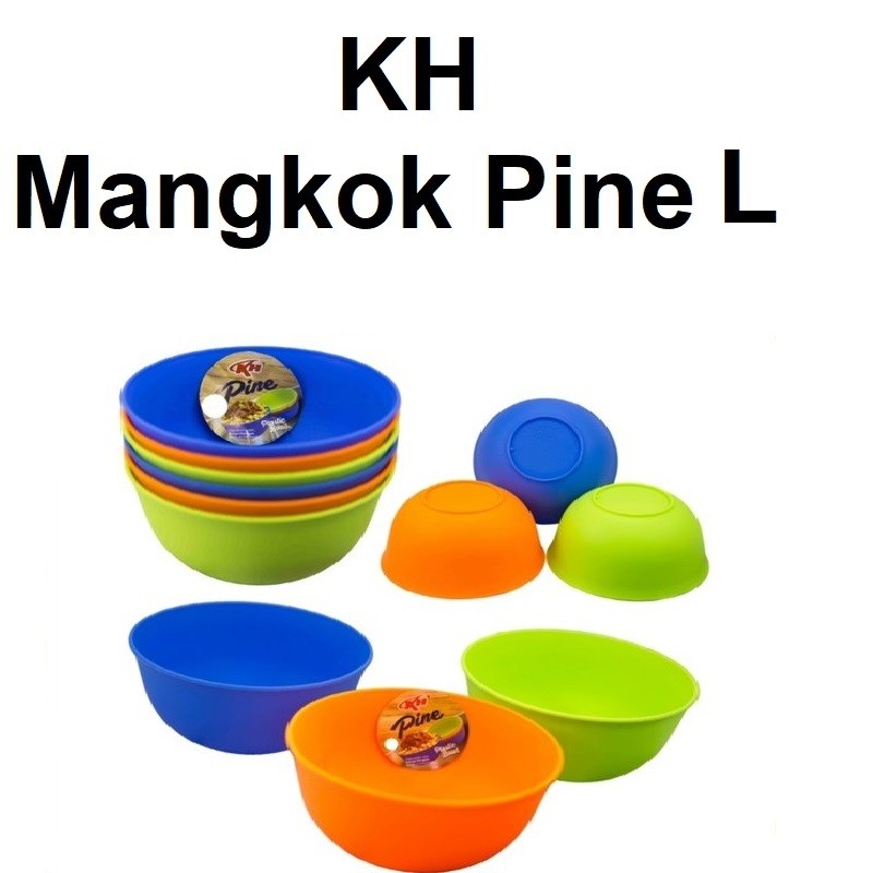 KH Mangkok Plastik Pine L