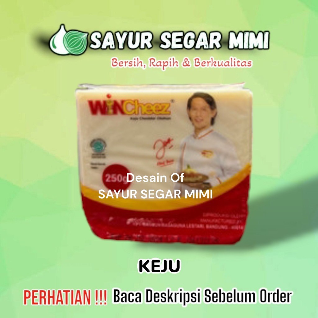 

Wincheez Keju 250gr - Sayur Palembang