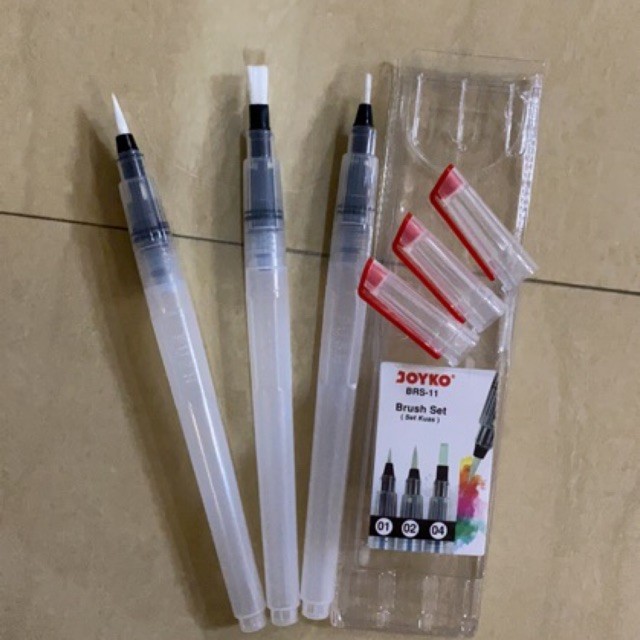 

Kuas Cat Lukis Joyko BRS-11 Brs11 / Joyko Mix Brush / Kuas Lukis Joyko Set 3