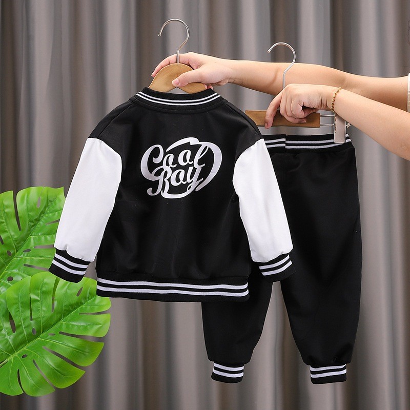 Setelan Baju Olahraga Anak Laki Laki 6 Bulan - 5 Tahun Setelan Jaket Anak Laki Laki Import