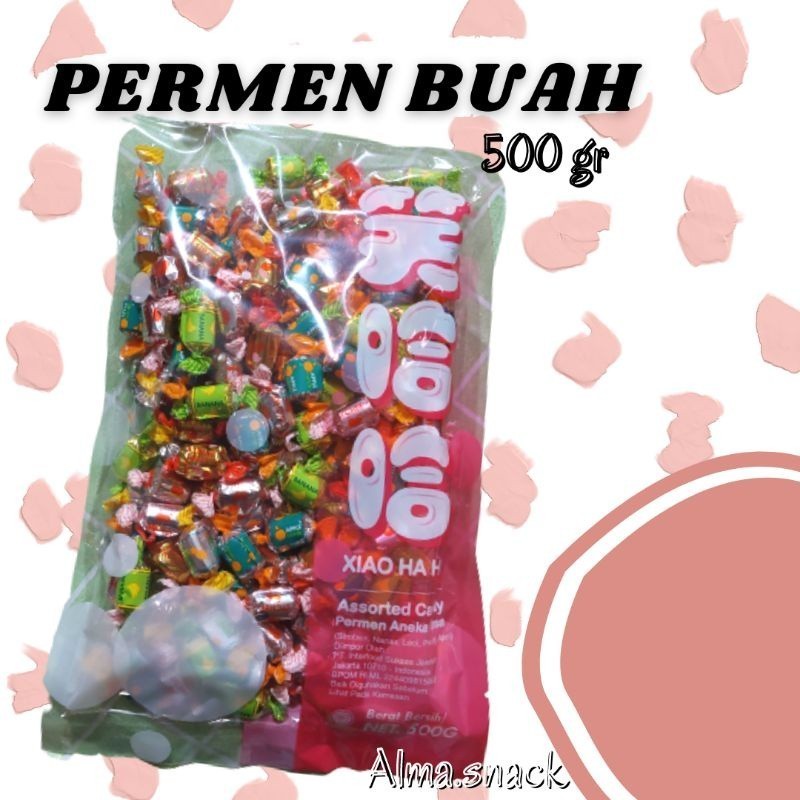 

PERMEN 500gr NARAYA XIAO HAHA / PERMEN BUAH ANEKA RASA 500GRAM