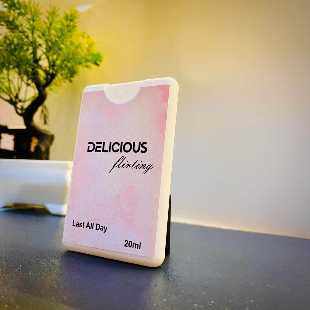 Parfum DELICIOUS Uniseks, Aroma Tahan Lama 12 Jam - Pria, Wanita (SLIM 20mL)