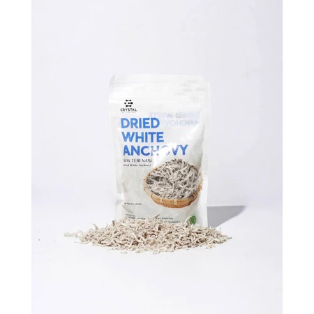 

Crystal of the Sea Dried White Anchovy 80gr