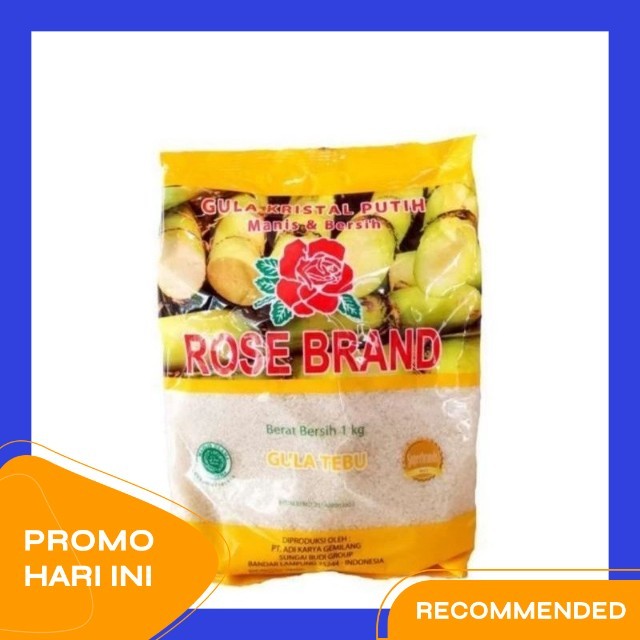 

GULA PASIR ROSE BRAND KUNING 1 KG