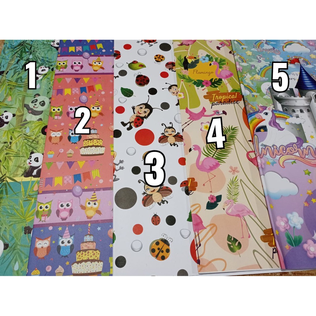 

Kertas Kado isi 10 Lembar SQUEEZY