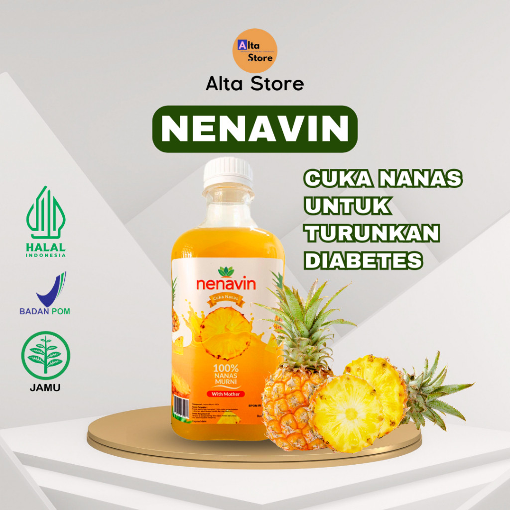 

Nenavin Cuka Nanas Bantu Turunkan Gula Darah - Original BPOM 300ml