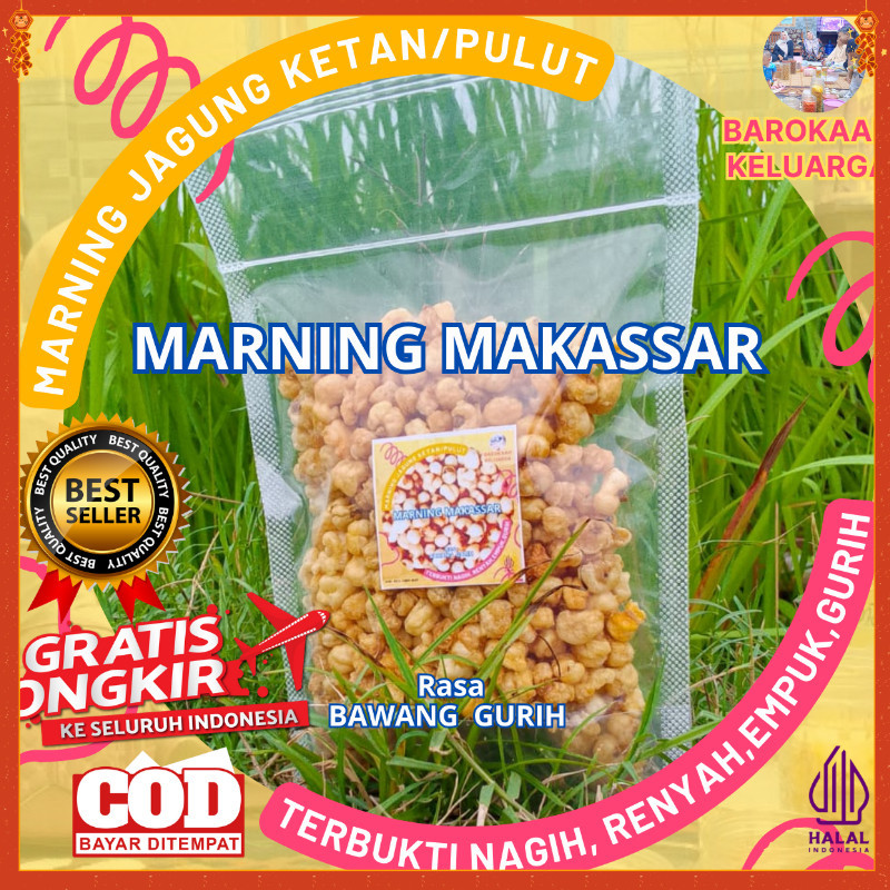 

Makaroni Jagung Jagung Sultan/ Marning Jagung Milenial/ Marning Jagung Ketan Terbukti Empuk Renyah Gurih 100 Gr Gurih Bawang Harga Terjangkau