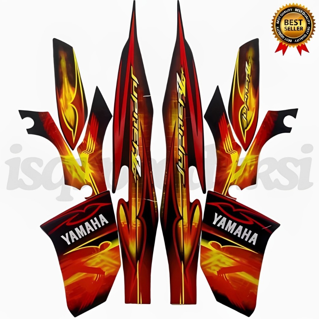 STIKER STRIPING LIS BODY YAMAHA JUPITER Z CW 2008 LIS LES BODY JUPITER Z CW 2008 TERMURAH