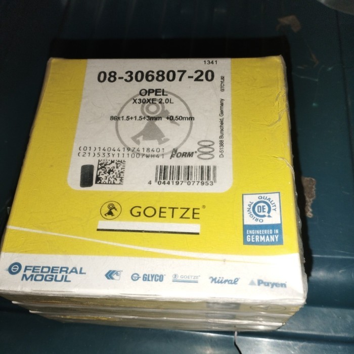 Ring piston seher OPEL BLAZER 0.50 BERKUALITAS