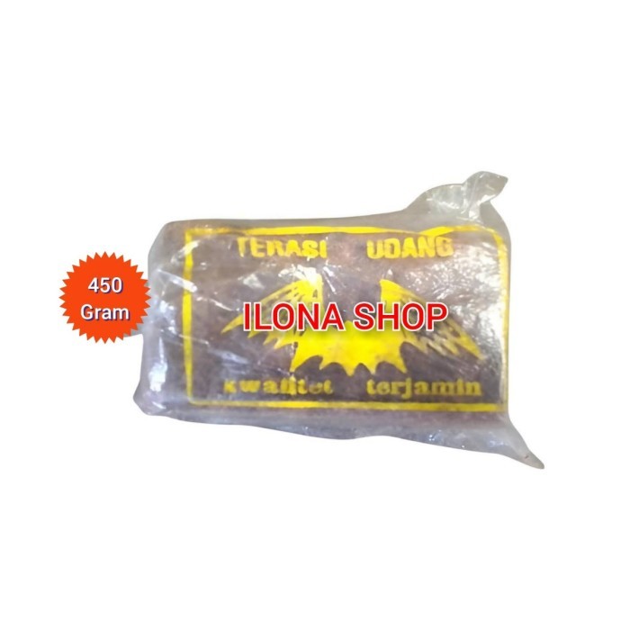 

Terasi Trasi Belacan Udang Asli Cap Kelelawar 450 Gram