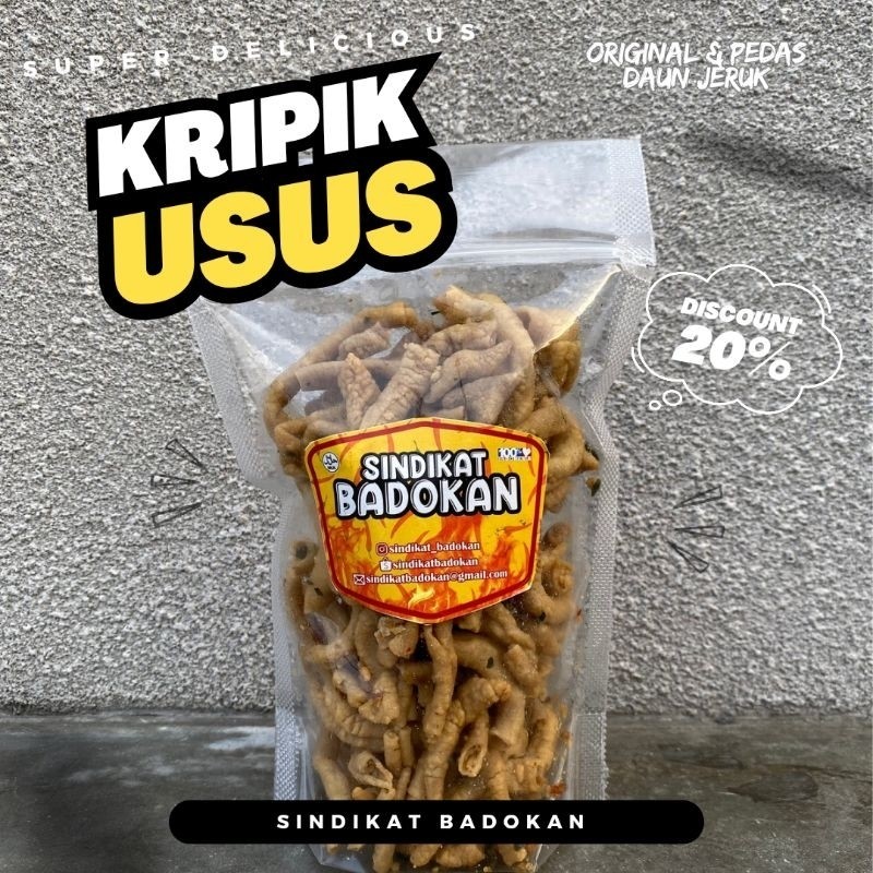 

COD free ongkir bayar di tempat keripik usus bumbu Pedas daun jeruk 1 KG sindikat badokan jamin nagihh Trusted