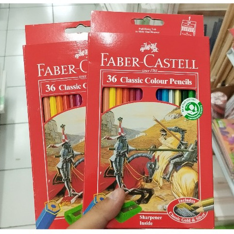 

PENSIL WARNA FABER-CASTELL CLASSIC 36 WARNA L ( 115856 ) 123