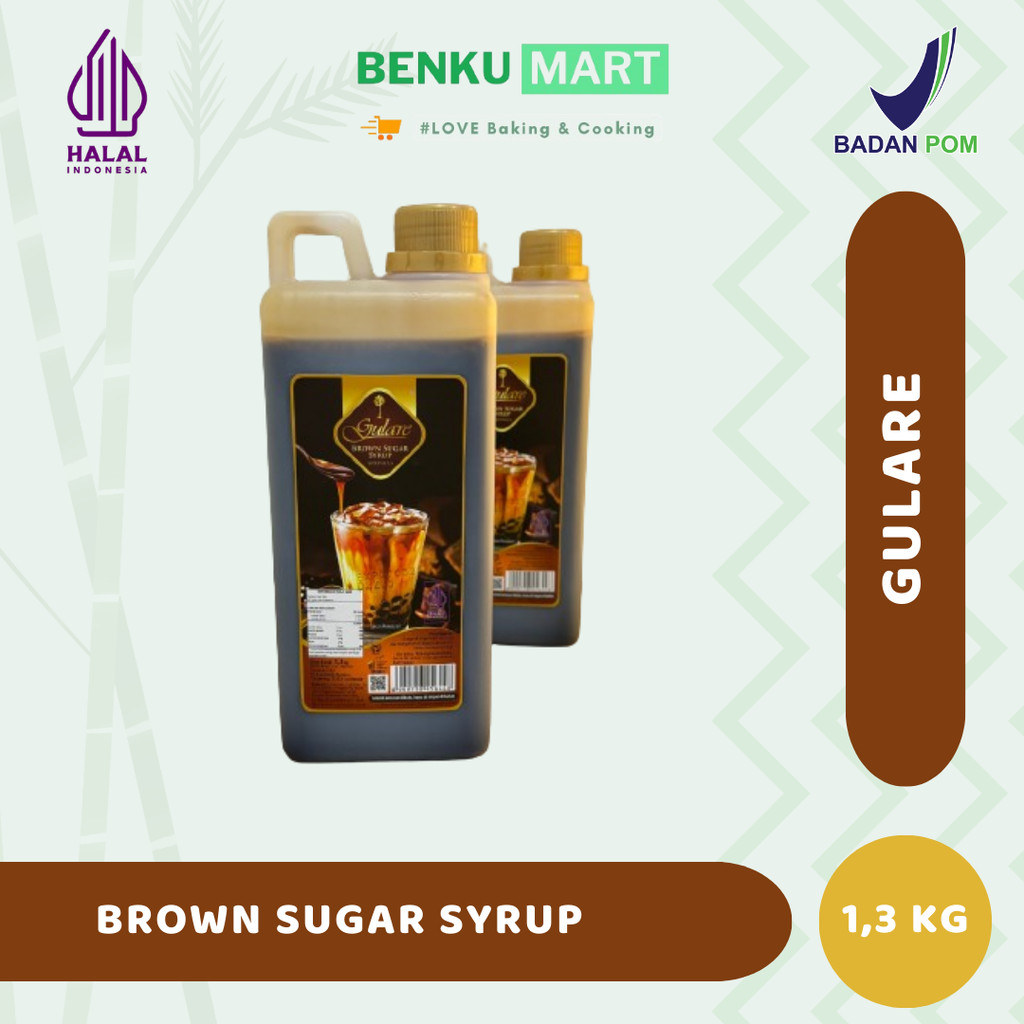 

Gulare Brown Sugar Syrup - Gula Merah Cair 1,3 Kg