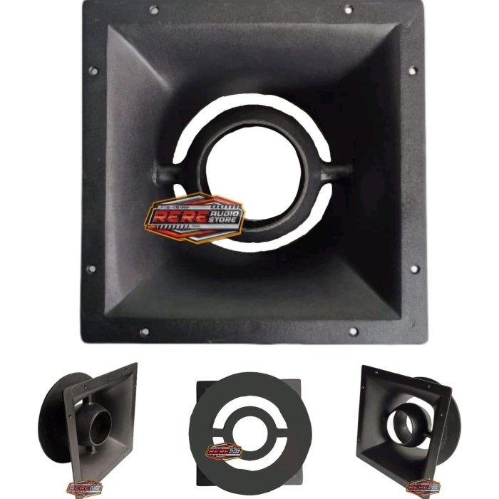 Horn Midle 10'' Ukuran 29x29 / Corong Midel Rudal Bolong 10inch 10 inch Bahan Cor Diral Almunium Teb