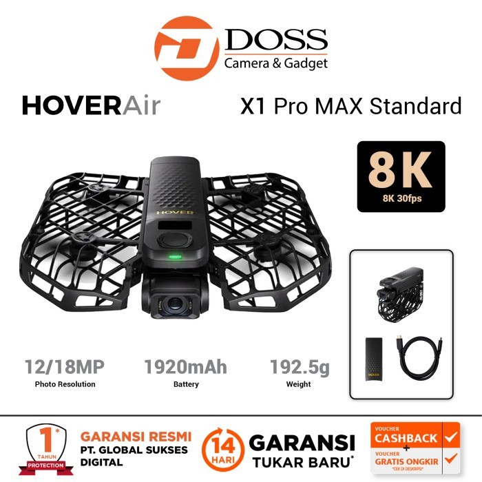 Hover Air X1 Pro Max Standard Drone Camera ProMax Hover X-1