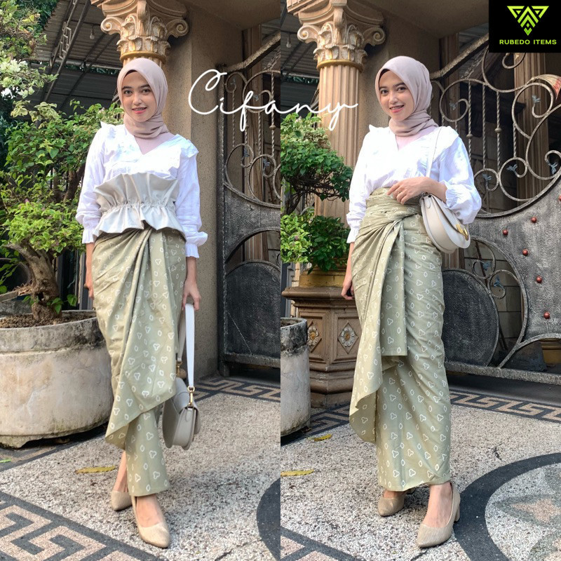 Rok Lilit Jumputan - Rok lilit batik - rok batik - rok jumputan