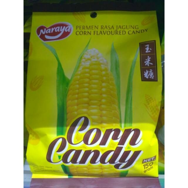 

NARAYA CORN CANDY 150G PER BUNGKUS