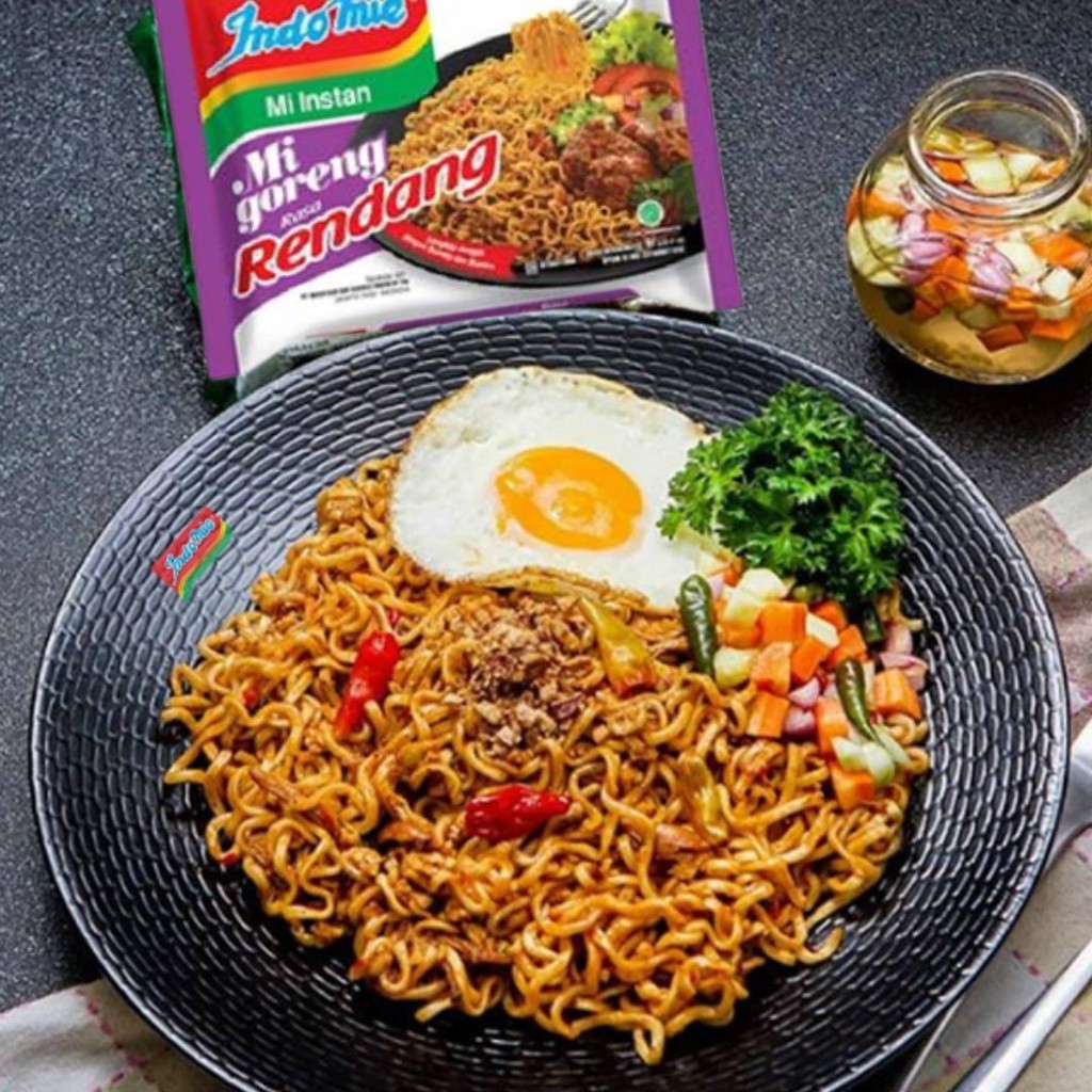 

kimoura shop-Indomie Goreng Rendang Sapi Halal Asli Distributor 91gr-undefined