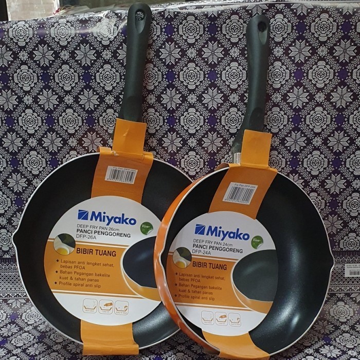 Kuali teflon Miyako / kuali anti lengket / kuali pan