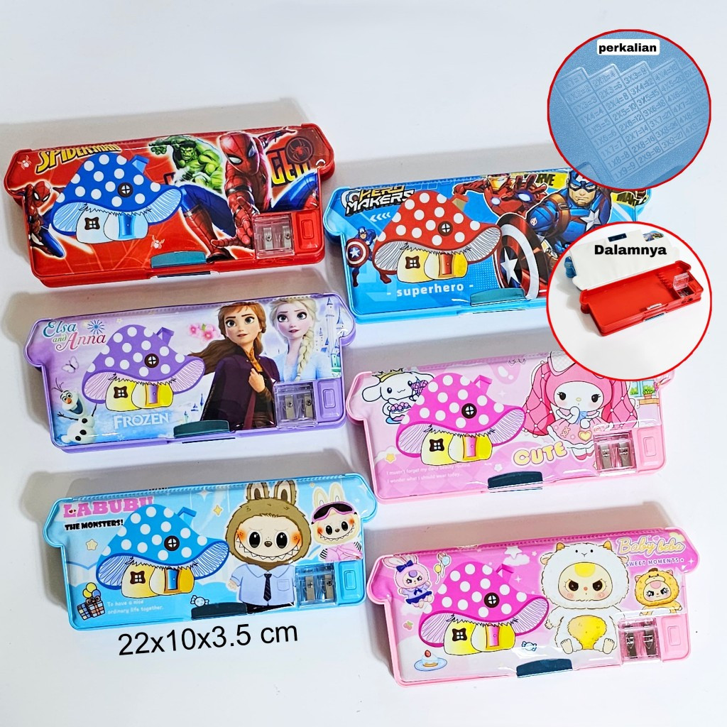 

kotak pensil bahan MAGNET bentuk RUMAH/PENCIL CASE