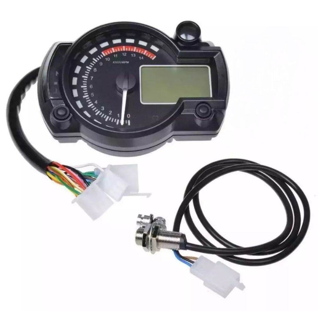 SPEEDOMETER SPEDO KOSO RX2N DIGITAL LED SPIDOMETER KOSO RX2N UNIVERSAL BUAT SEMUA MOTOR BEAT SCOOPY 