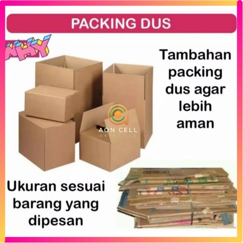 

EXTRA PACKING KARDUS DUS TAMBAHAN UNTUK KEAMANAN PAKET KIRIMAN ANDA