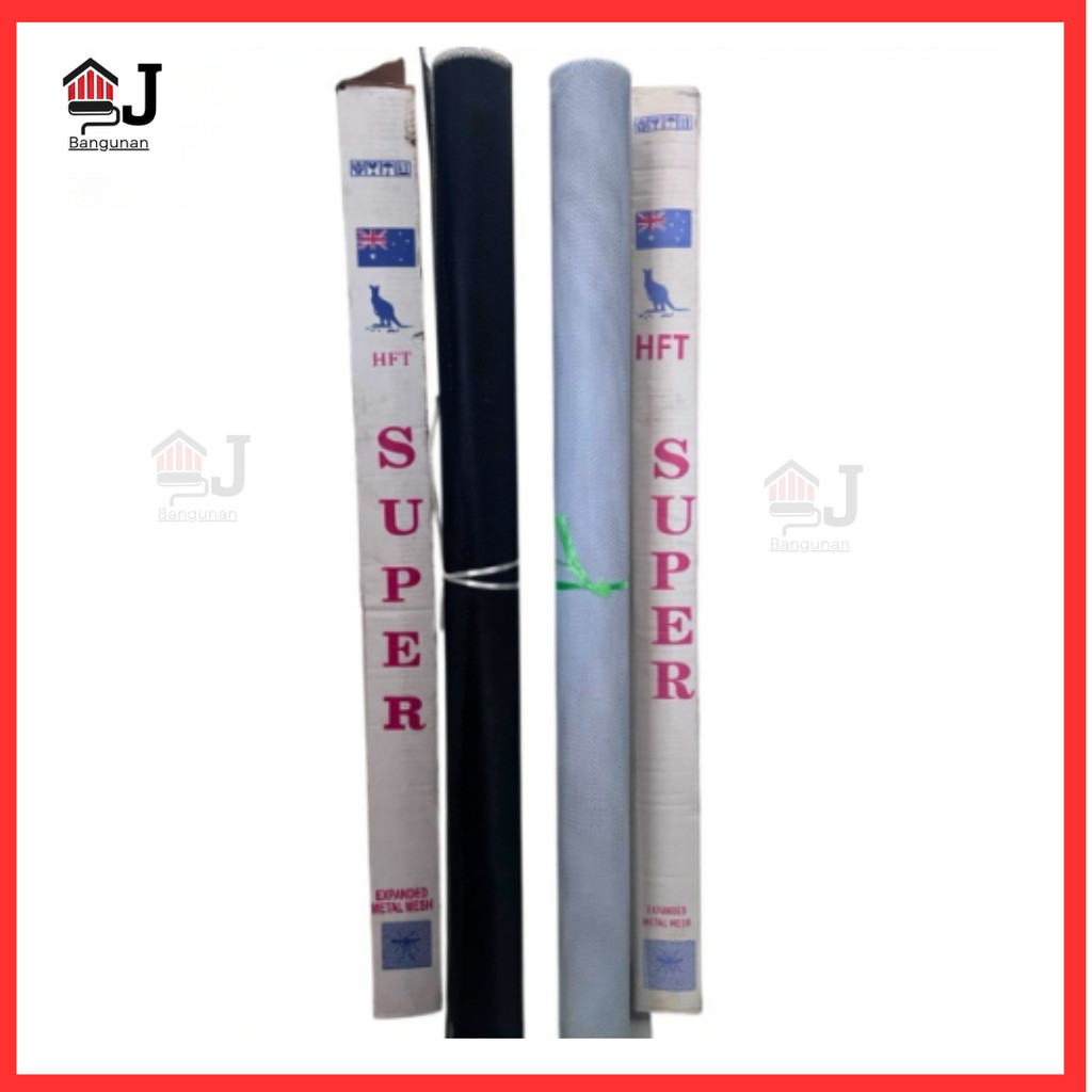 Kasa Nyamuk Parabola / Kawat Alumunium Magnet / Kawat anti nyamuk Baja 1 Roll 10 Meter-AJB