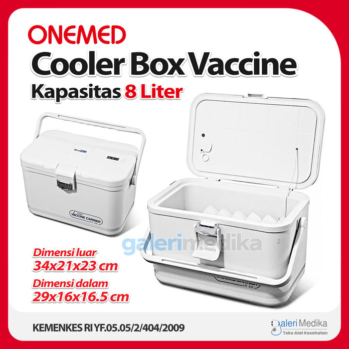 Onemed Cooler Box Vaccine 8 Liter / Cooler Box 8 Liter Vaccine Carrier - Onemed