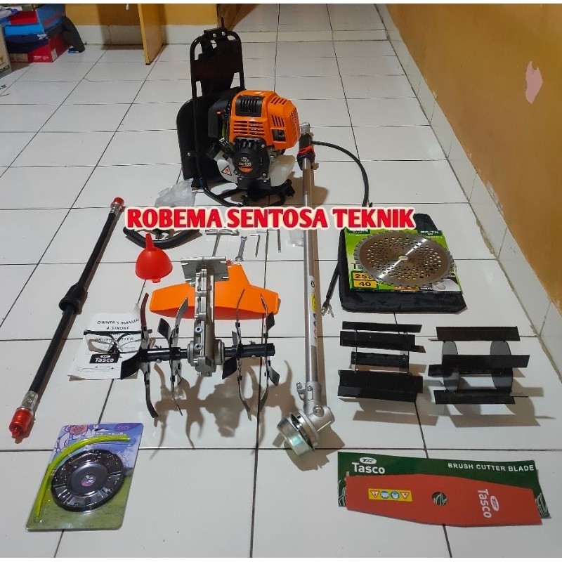 Mesin Potong Rumput 439 4 Tak Tasco Multifungsi 5 in 1 || Pemotong Rumput
