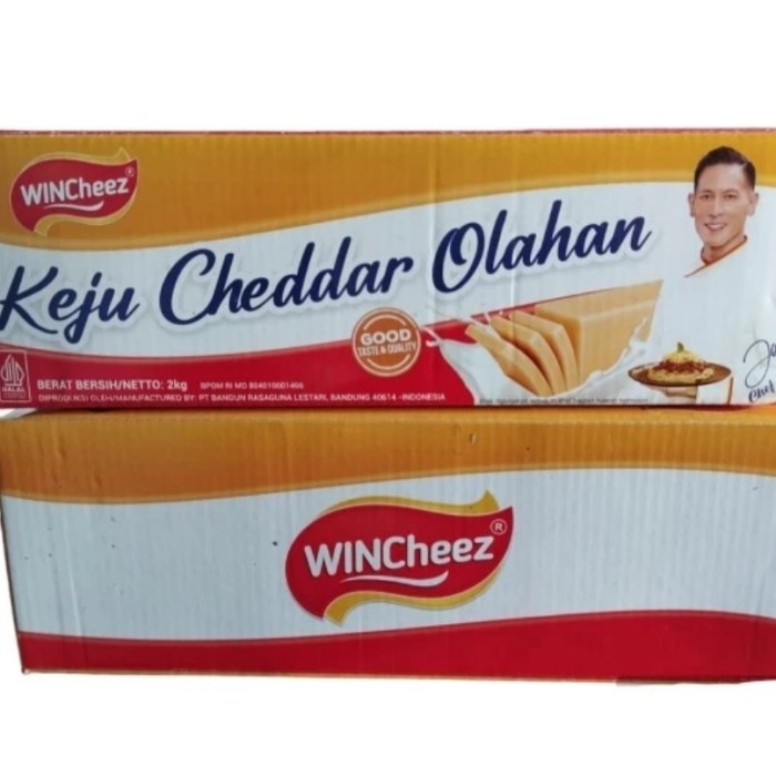 

keju wincheez 2kg cheddar cheese