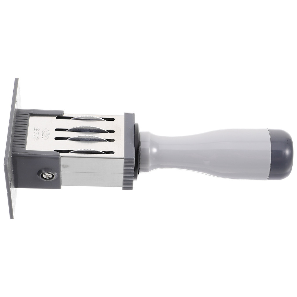 

Portable Date Stamp Office Supply Multi Use Rolling Stamper Daily Use Hand Account Embellishment Gift Bag Label File Accessory