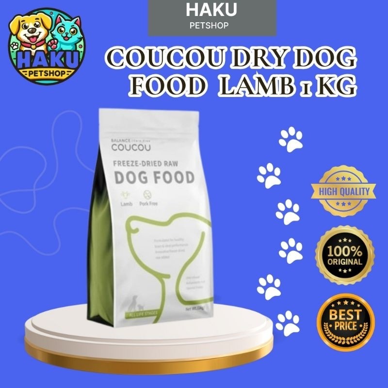 COUCOU DRY FOOD DOG ALS Freshpack 1Kg - Dog Food Premium