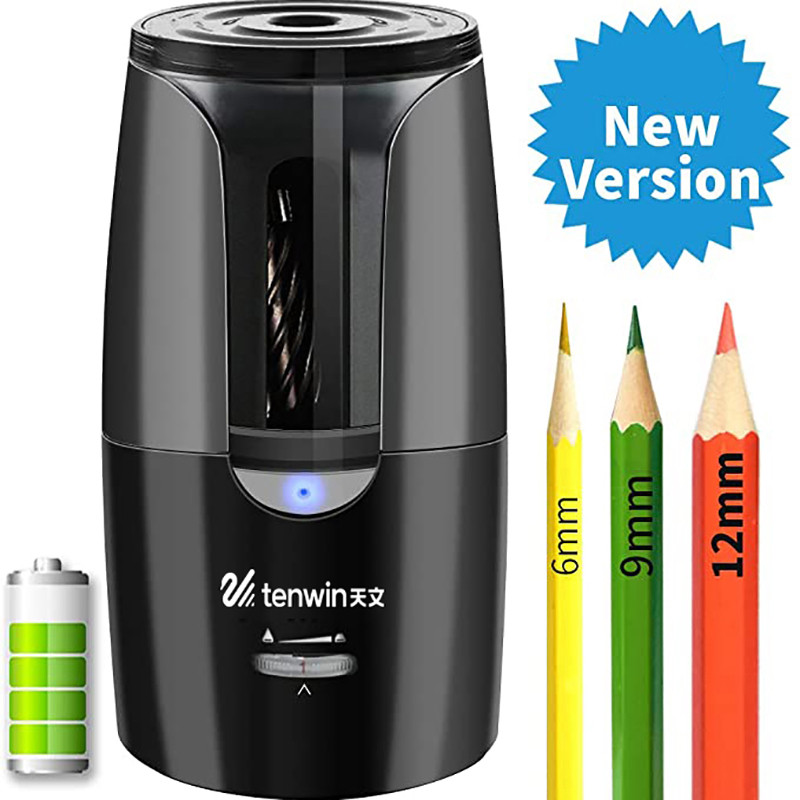 

Large USB Automatic Electric Pencil Sharpener Heavy Duty Stationery For Colored Pencils Mechanical Sharpener For Children Artist
