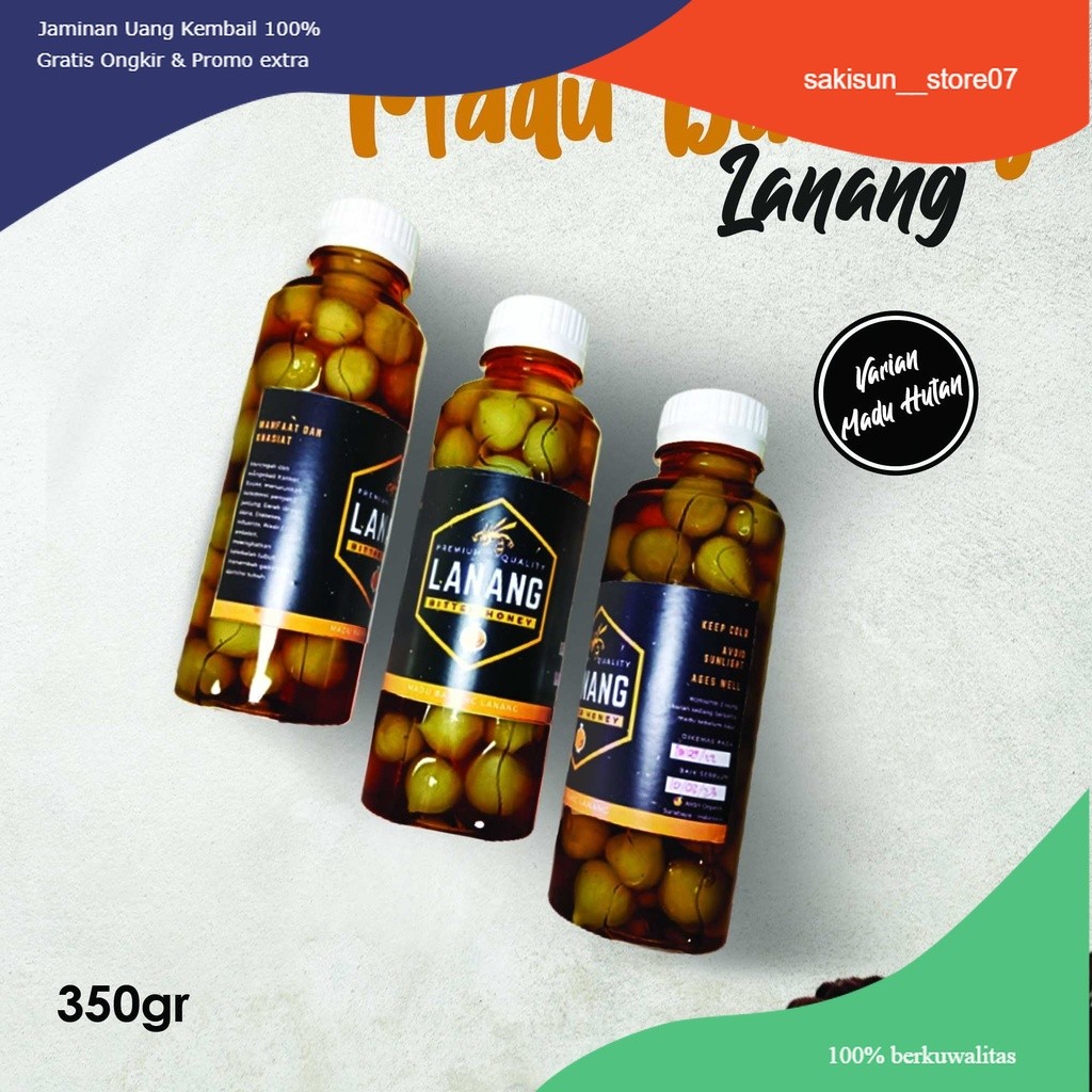 

( 350 GRAM ) Madu Hutan Bawang Lanang / Madu Bawang Lanang