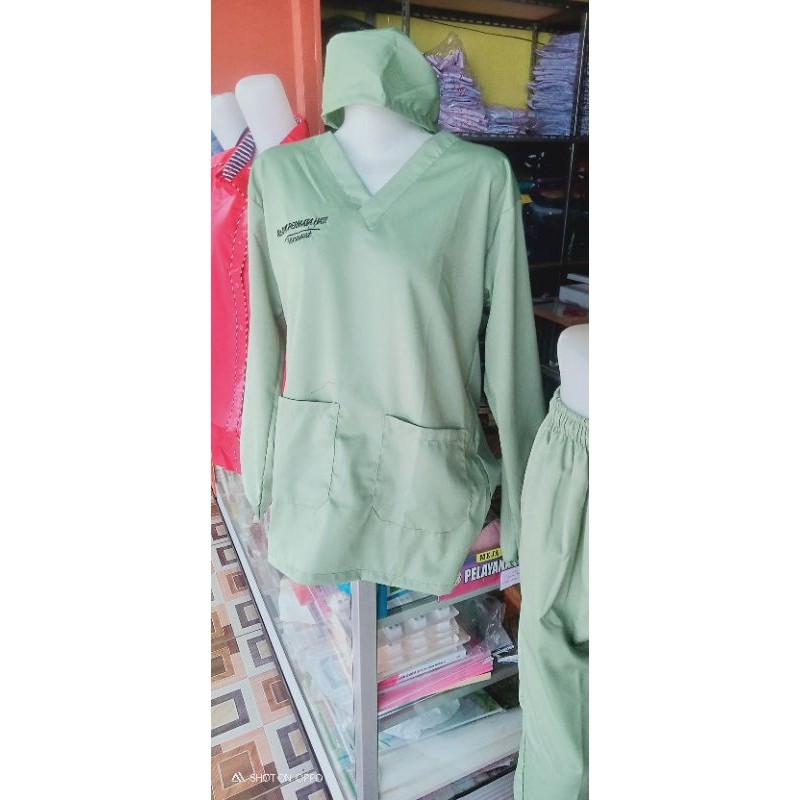 Baju OK lengan panjang ATASAN SAJA / BAJU OKA OK LENGAN PANJANG/ BAJU OKA OK MEDIS SCRUB