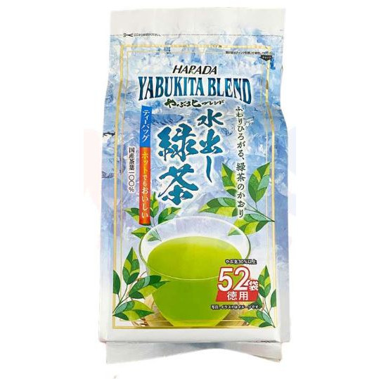 

Harada Tea Bag Yabukita Blend Iced Green Tea 208 gr - 52 pack