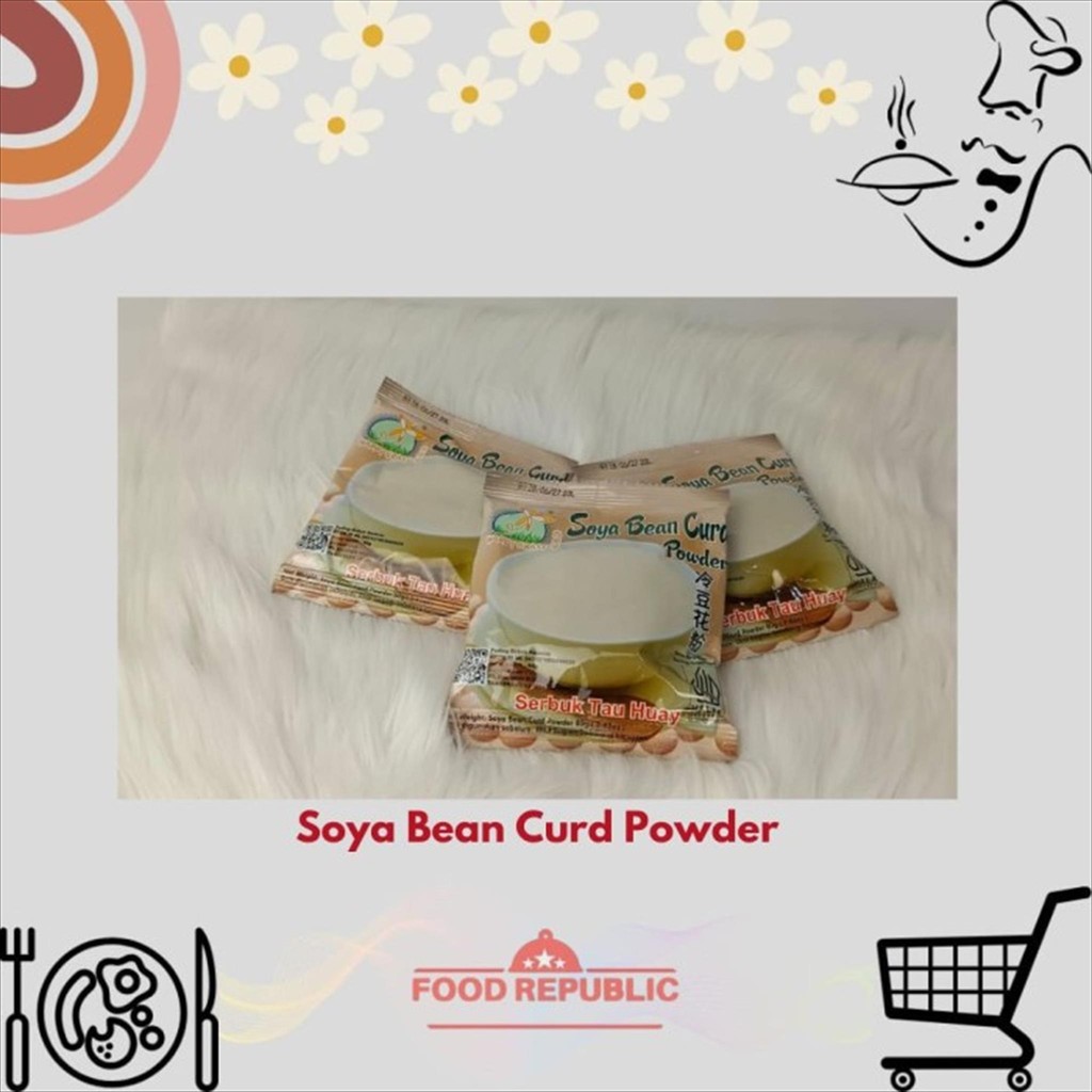 

Classica2106 Happy Grass Soya Bean Curd Powder / Puding Bubuk Kedelai 80 Gr Halal