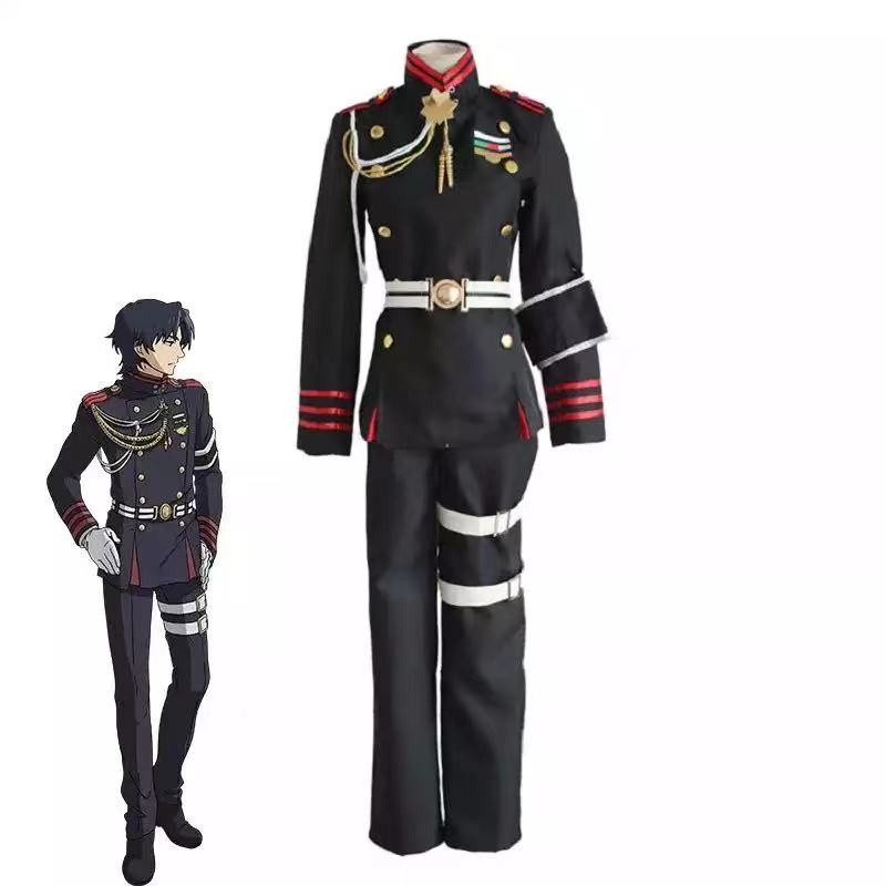 HEMATMAX Anime Seraph of the End Cosplay Guren Ichinose Cosplay Costume Owari no Seraph Military Uni