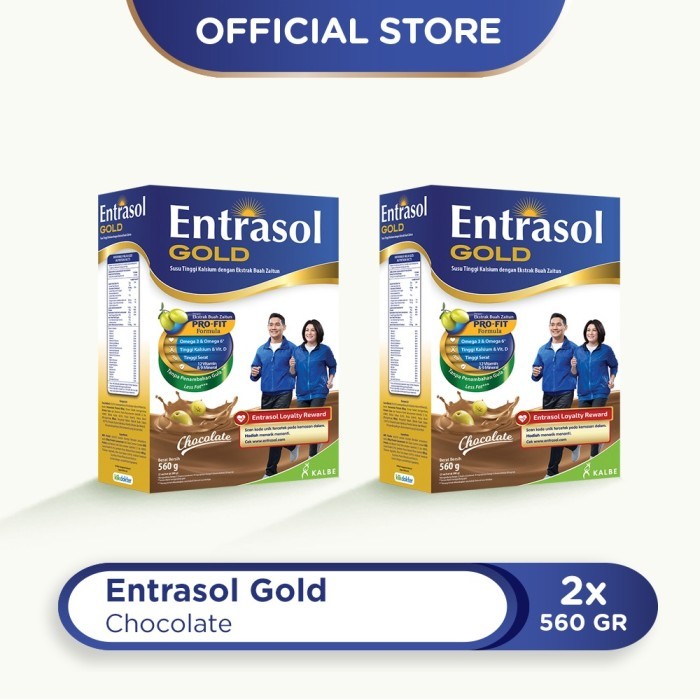 

[[PROMO]]BEST SELLER Entrasol Twinpack Gold Chocolate 580g