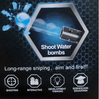 NARWAJAYA Mainan Anak Sniper AWM Gel Blaster Pistol Mainan Soft Gun Bullet Tembak Tembakan Aman Kado