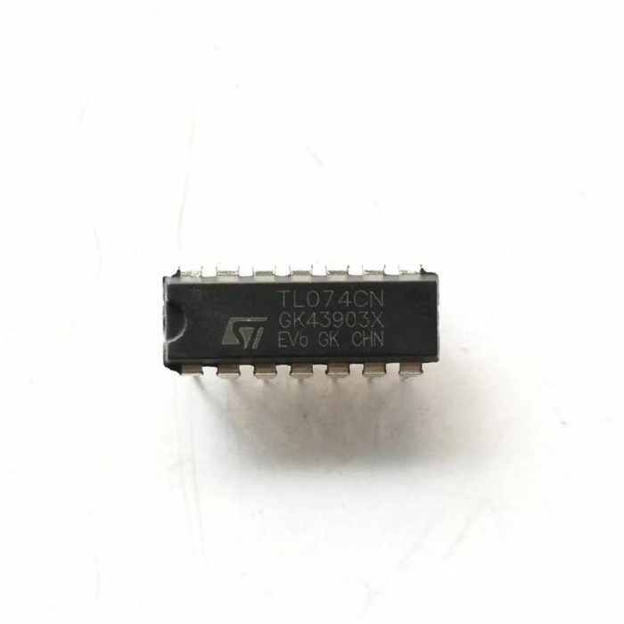 PART ic tl074cn 074 tl074 074cn st