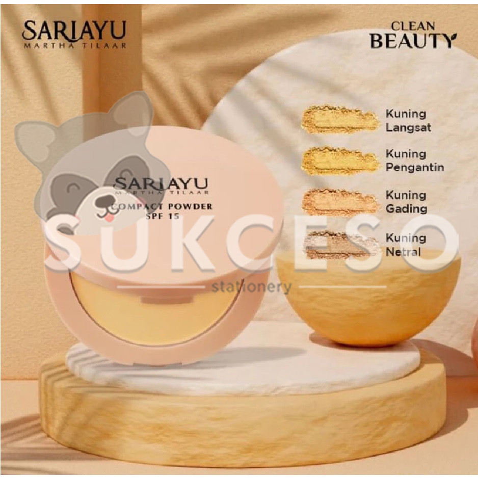 SARIAYU SARI AYU Compact Powder SPF 15 - Bedak Padat