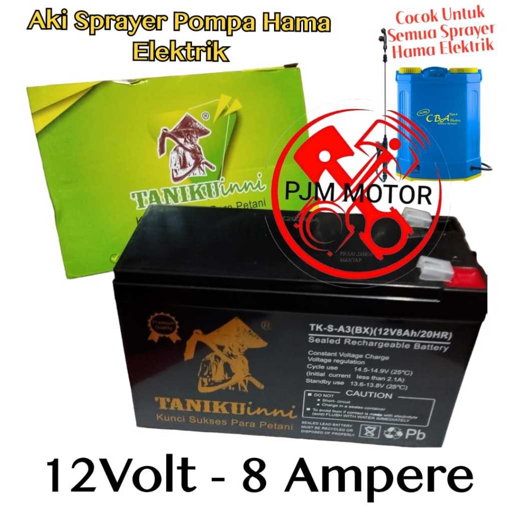 

Bateray baterai aki mesin pompa sprayer gendong semprot hama 16 L 2 in 1 elektrik amplas