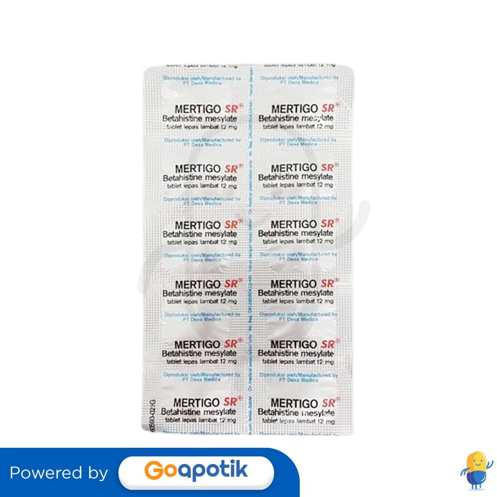 Mertigo Sr 12 Mg Strip 10 Tablet