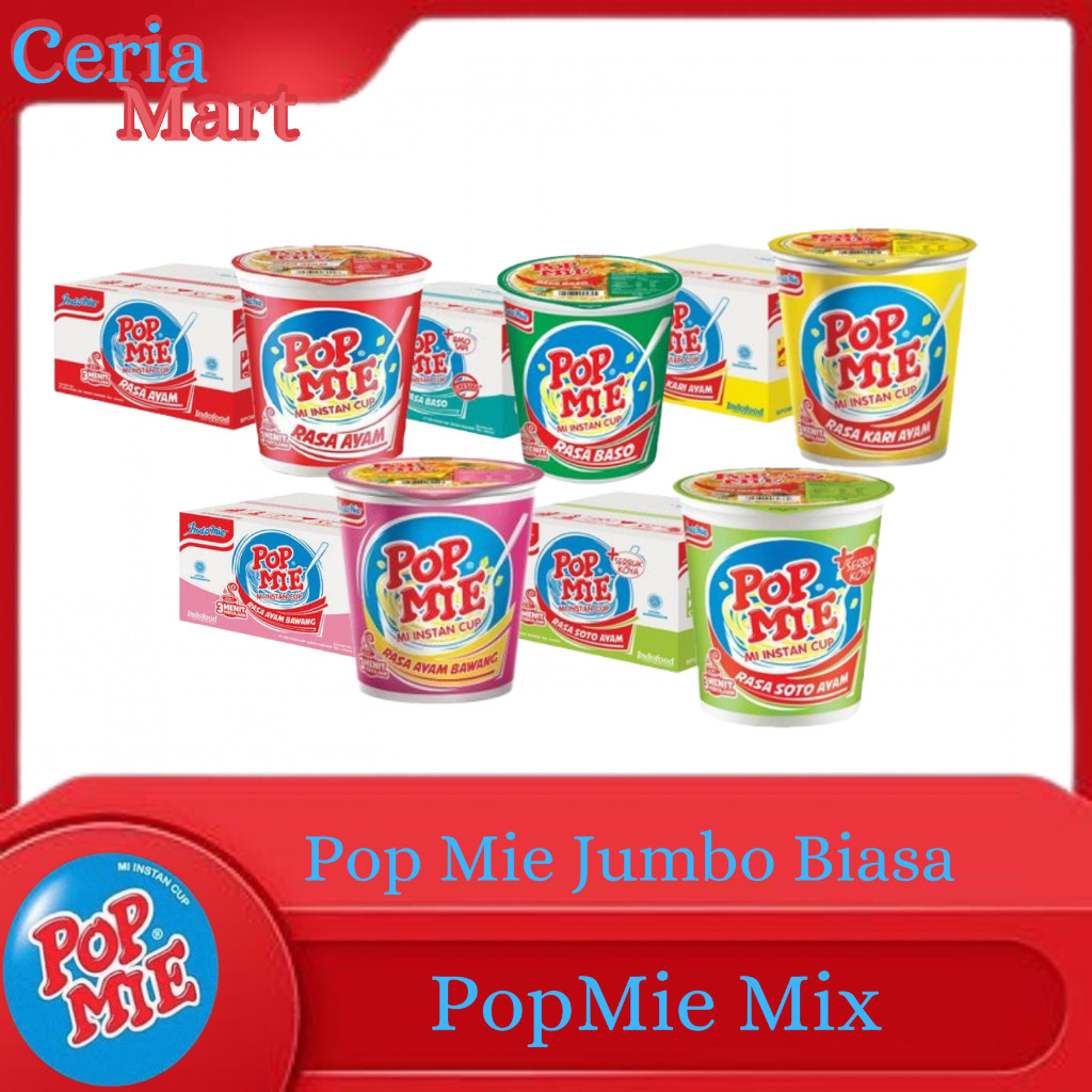 

1 DUS ISI 24 PCS / POP MIE JUMBO