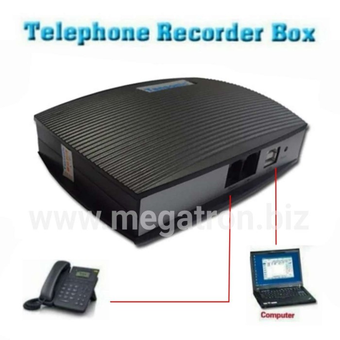 USB Telephone Recorder 1 Port