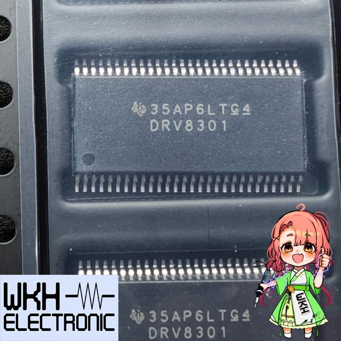 (BACA DESKRIPSI) ORIGINAL DRV8301 Gate Driver BLDC With Dual Current Shunt Amp Buck Reg