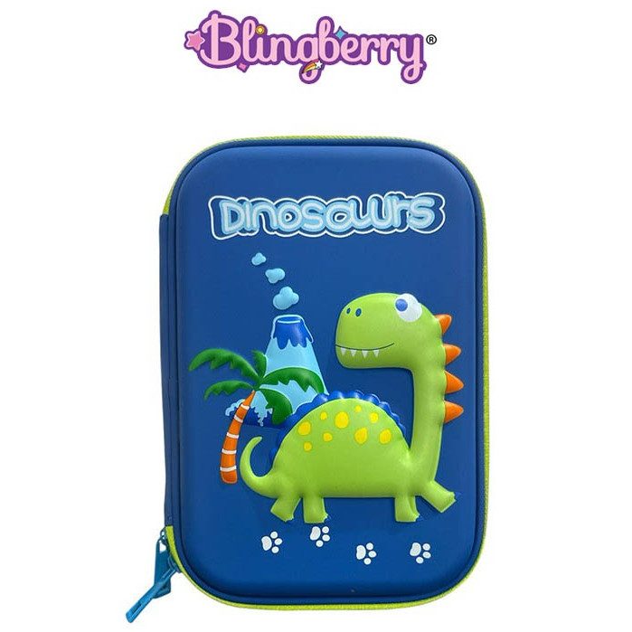 

KOWASHOP BLINGBERRY Tempat pensil kotak pensil 3D Dino Cowo Hardtop Pencil Case tempat pensil Anak Cowo Kado Ultah Keren
